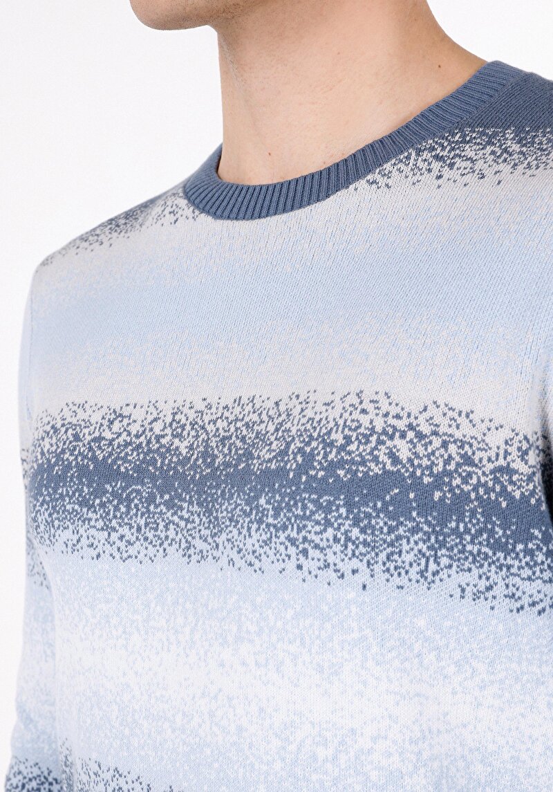 Imagine a Pulover De Barbati Albastru Regular Fit Cl1072416