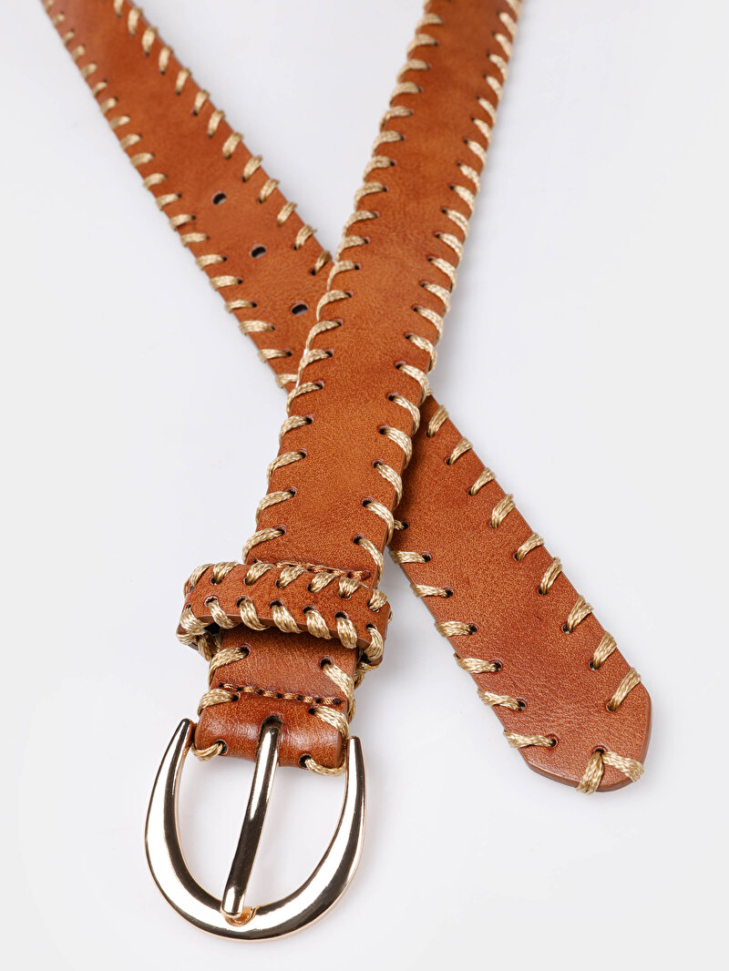 Afișați detalii pentru Curea Bej Pentru Femei