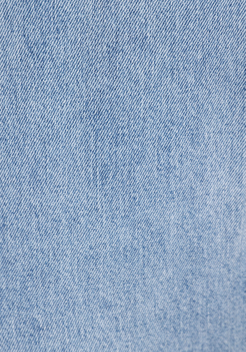 Afișați detalii pentru Blugi Barrel Fit Indigo Pentru Femei