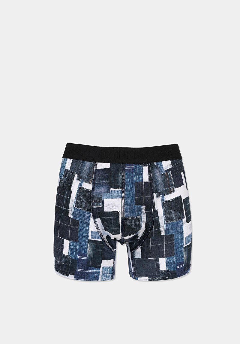 Imagine a Lenjerie Intima De Barbati Albastru Marin Modern Fit  Cl1073734