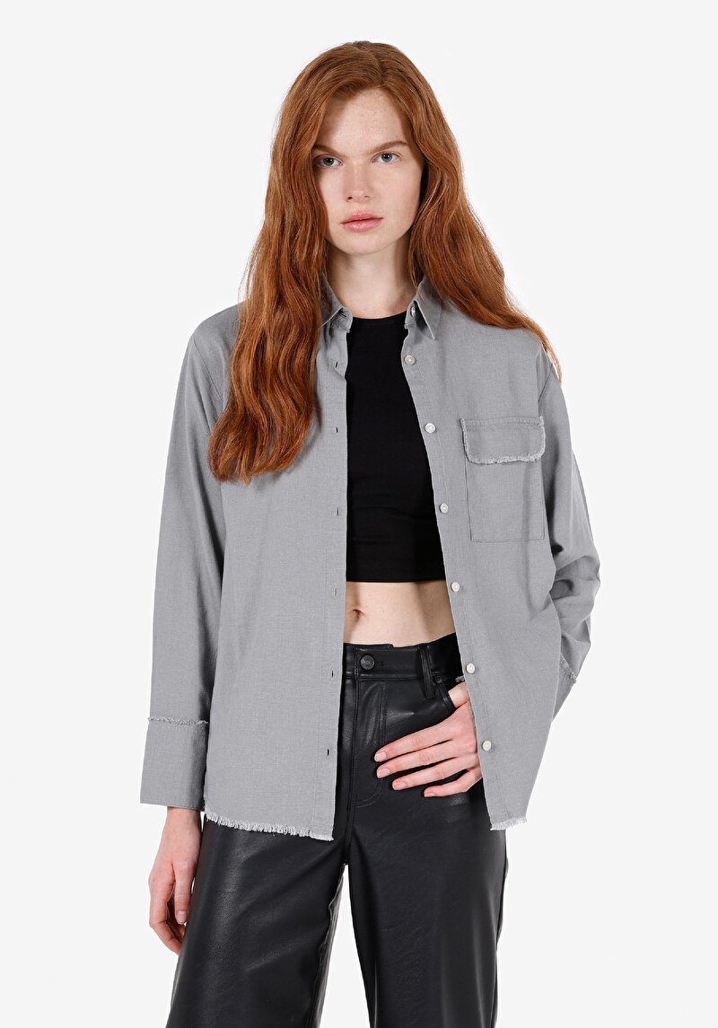 Imagine a Camasa Cu Maneca Lunga De Dama Regular Fit Cl1072496