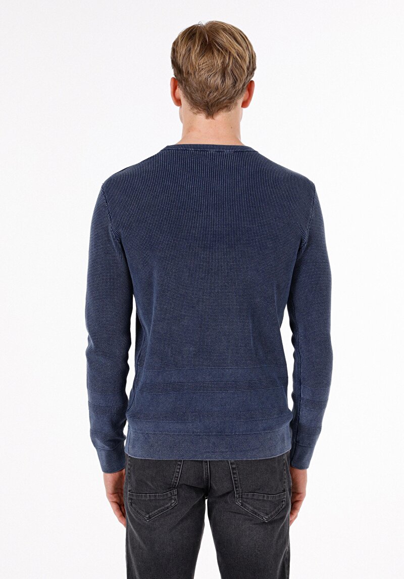 Imagine a Pulover De Barbati Albastru Regular Fit Cl1072501