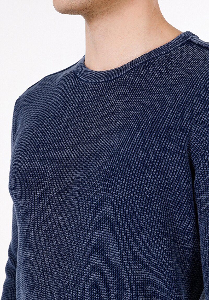 Afișați detalii pentru Pulover De Barbati Albastru Regular Fit  Cl1072501