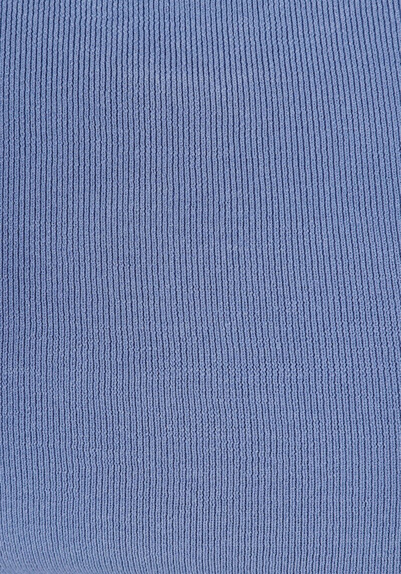 Afișați detalii pentru Pulover Cu Mâneci Scurte De Dama Albastru Slim Fit  Cl1072644