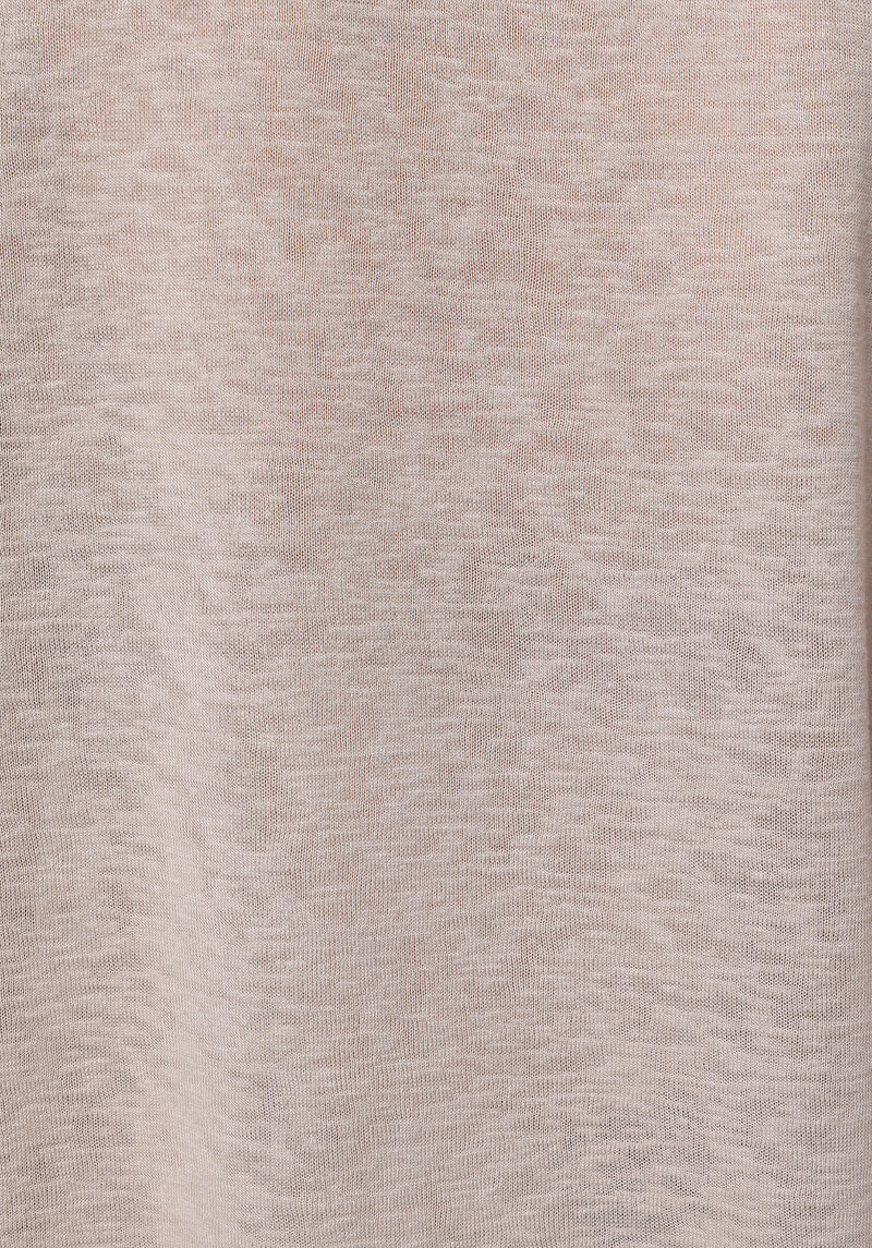 Afișați detalii pentru Tricou Cu Maneca Scurta De Dama Bej Regular Fit  Cl1074594