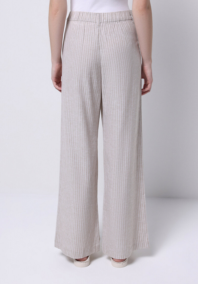 Afișați detalii pentru Pantaloni De Dama Bej Regular Fit  Cl1074951