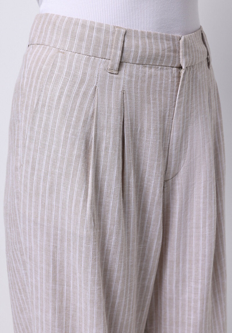 Afișați detalii pentru Pantaloni De Dama Bej Regular Fit  Cl1074951