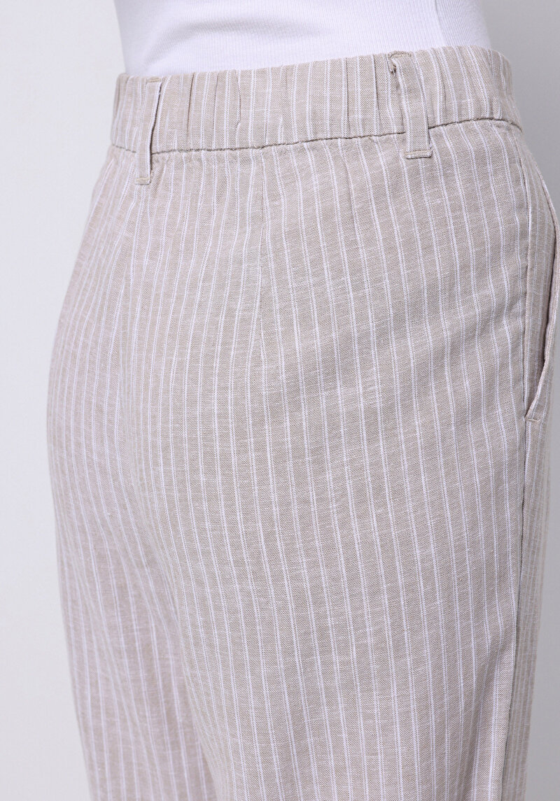 Afișați detalii pentru Pantaloni De Dama Bej Regular Fit  Cl1074951