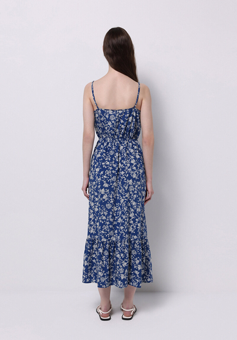 Imagine a Rochie Albastră Pentru Femei Regular Fit