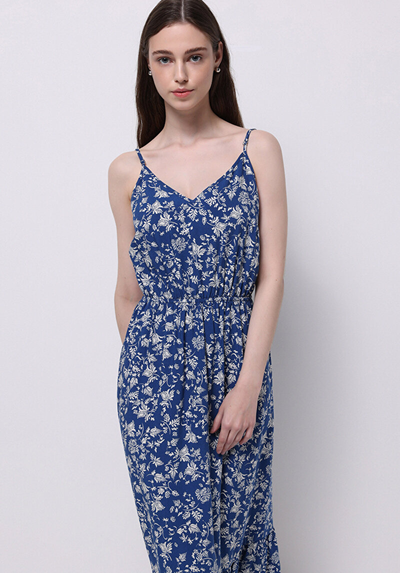 Imagine a Rochie Albastră Pentru Femei Regular Fit