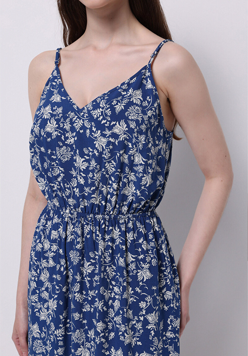 Imagine a Rochie Albastră Pentru Femei Regular Fit