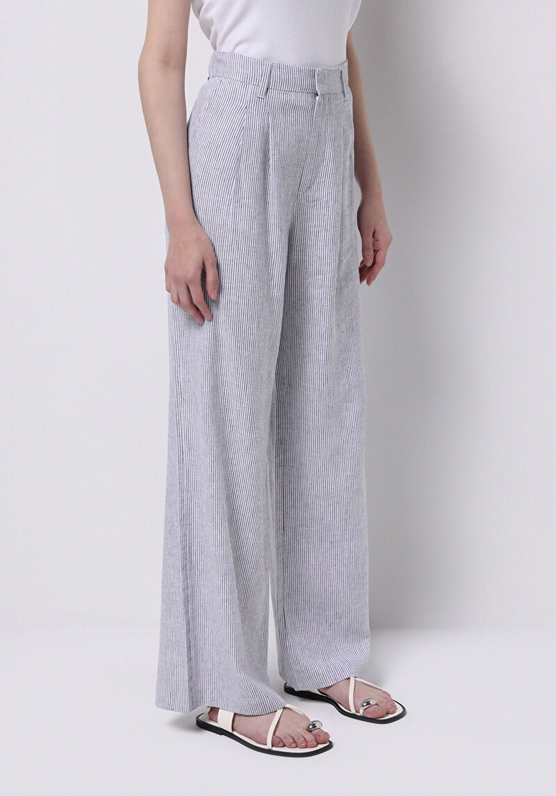 Afișați detalii pentru Pantaloni De Dama Albastru Regular Fit  Cl1074951