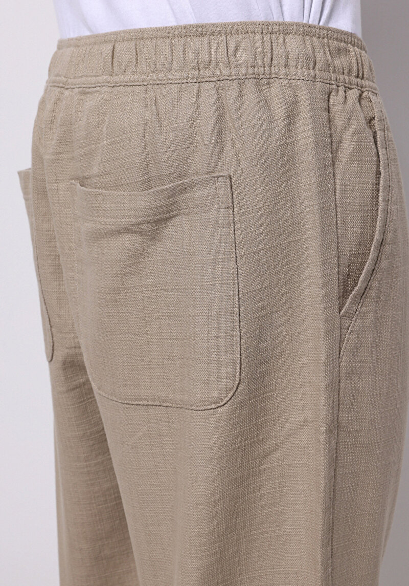 Afișați detalii pentru Pantaloni De Barbati Bej Regular Fit  Cl1073863