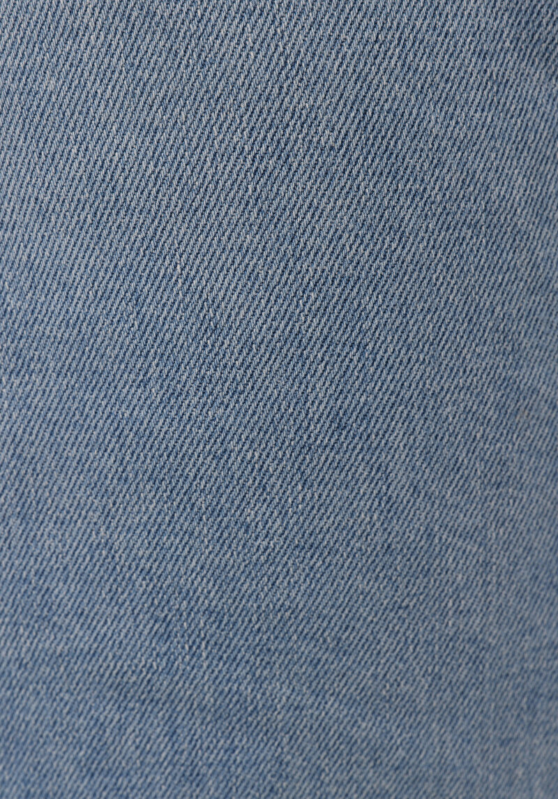 Afișați detalii pentru Slim Fit Talie Mijlocie Țigară Picior Blugi Indigo Pentru Femei