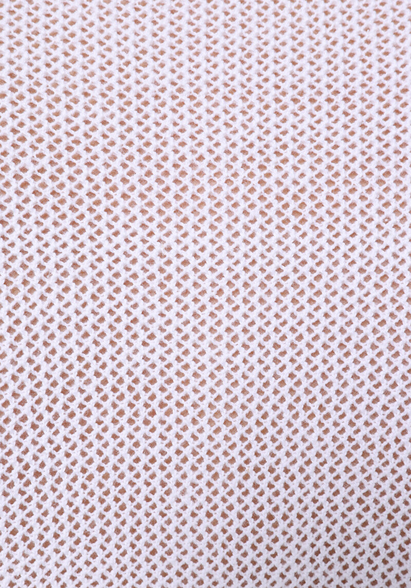 Afișați detalii pentru Regular Fit V-Neck Floral Pulover Alb Cu Mânecă Scurtă Pentru Femei