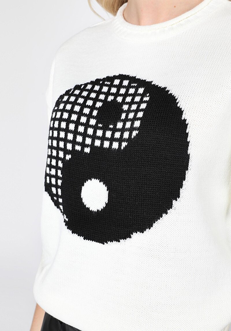 Afișați detalii pentru Pulover De Dama Alb   Cl1059728