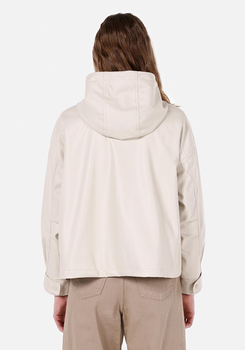 Imagine a Jacheta De Dama Ecru Regular Fit Cl1072616