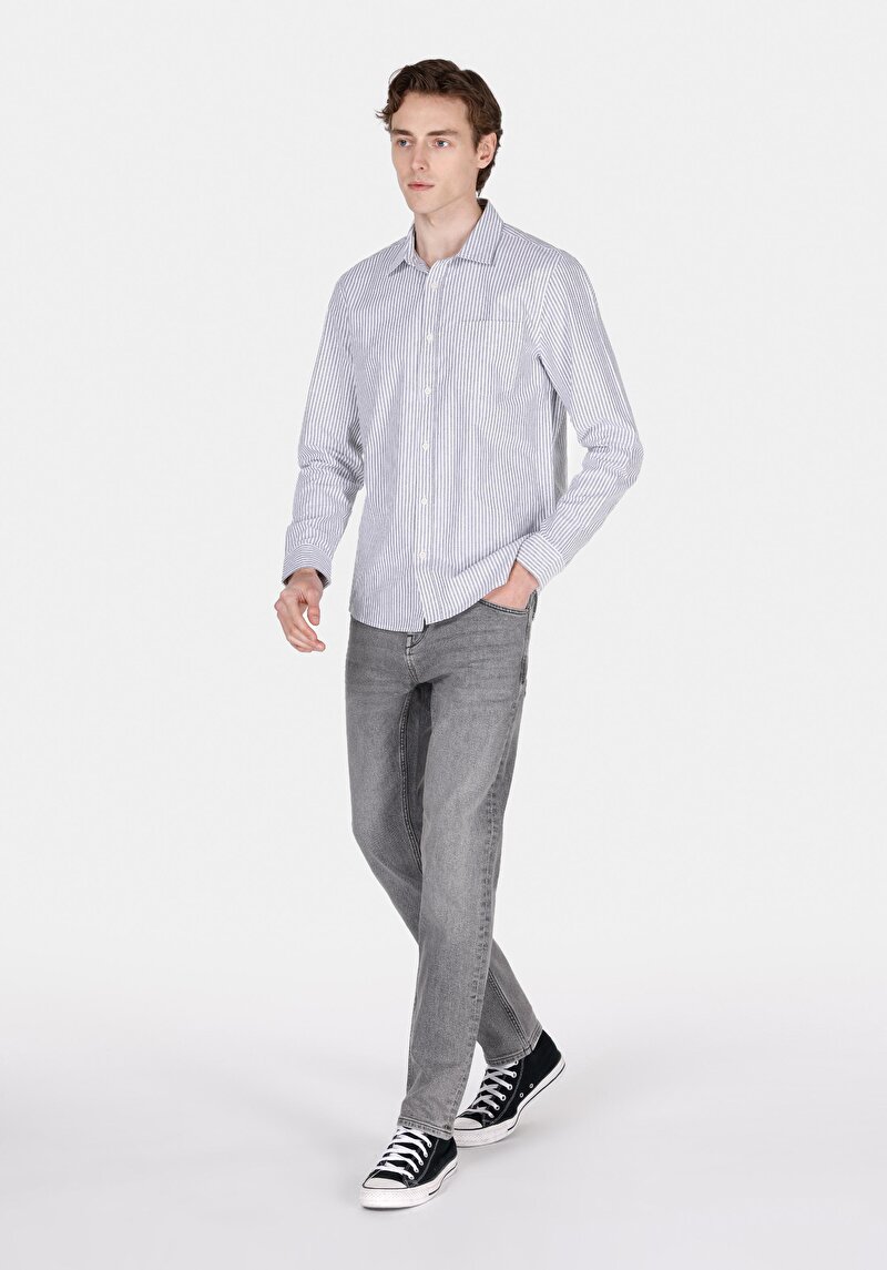 Imagine a Camasa Cu Maneca Lunga De Barbati Slim Fit Cl1074004