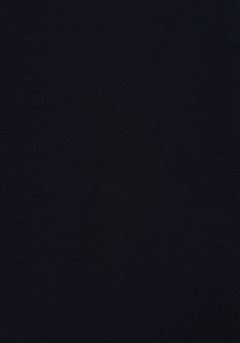 Afișați detalii pentru Regular Fit Polo Neck Drept Pentru Femei Bleumarin Tricou Cu Mânecă Scurtă