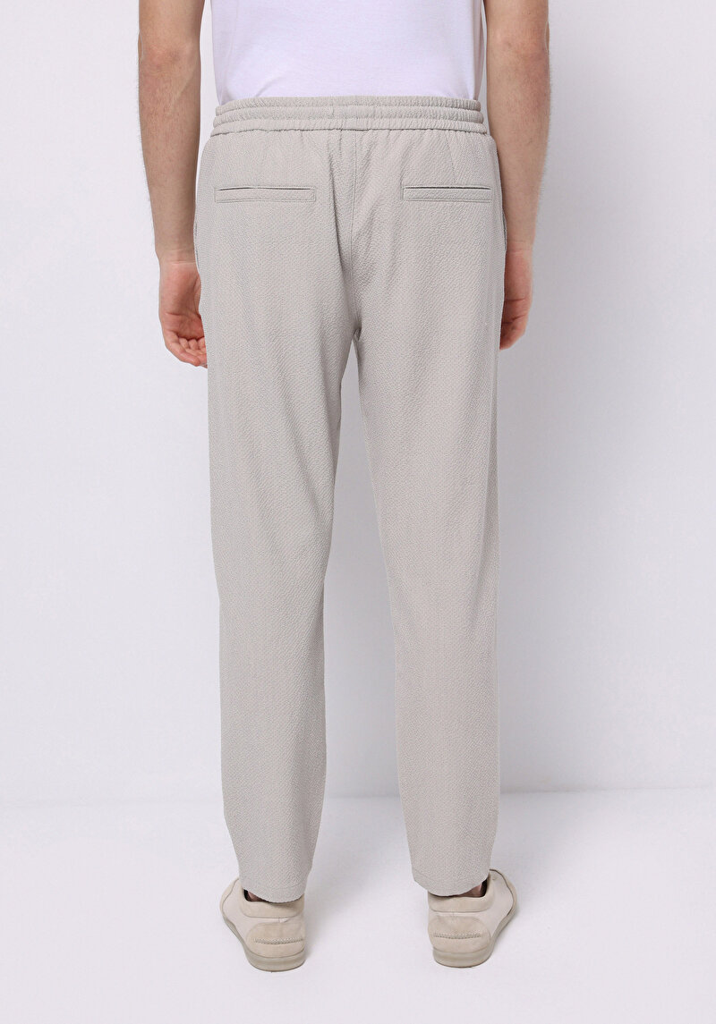 Afișați detalii pentru Pantaloni De Barbati Bej Slim Fit  Cl1074475