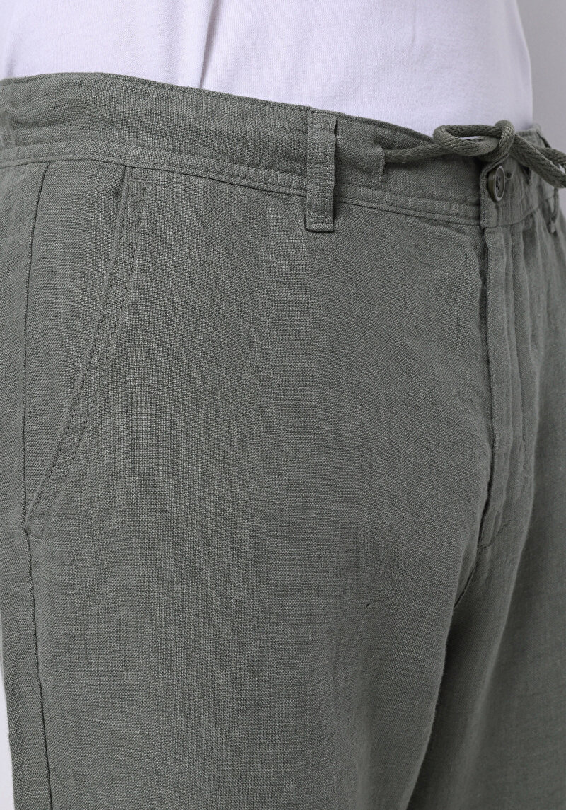 Afișați detalii pentru Pantaloni De Barbati Kaki Regular Fit  Cl1074563