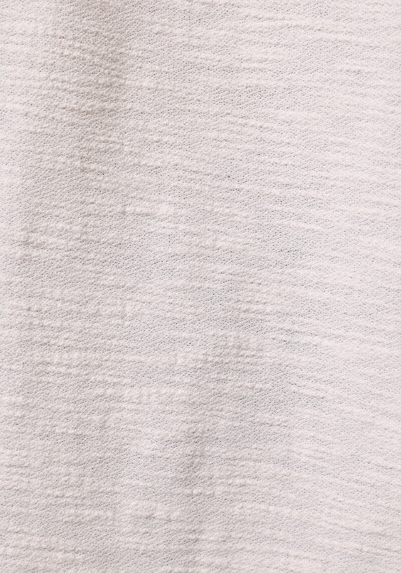 Imagine a Comfort Fit Round Neck Drept Tricou Cu Mânecă Scurtă Ecru Pentru Bărbați