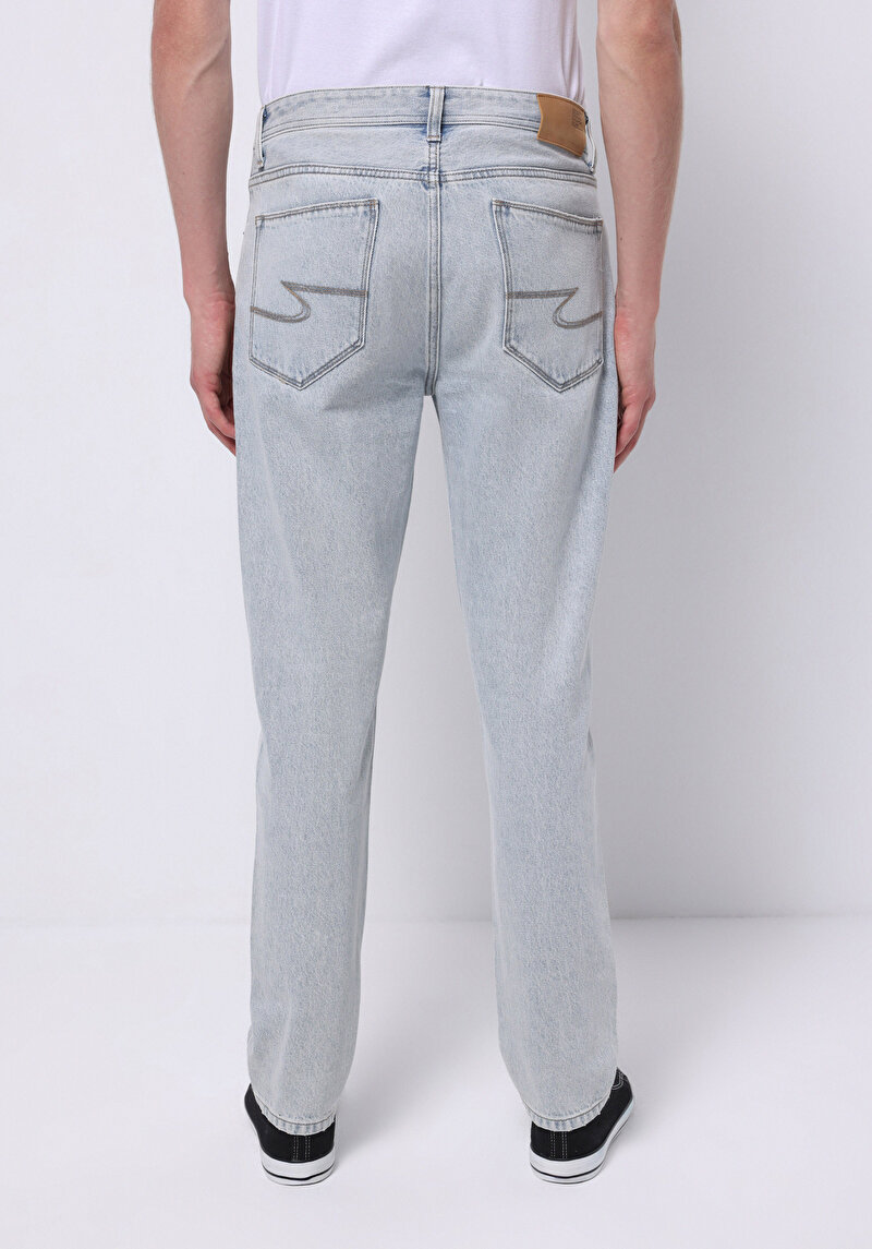 Afișați detalii pentru Pantaloni De Barbati Albastru Regular Fit 067 Jack Cl1074754