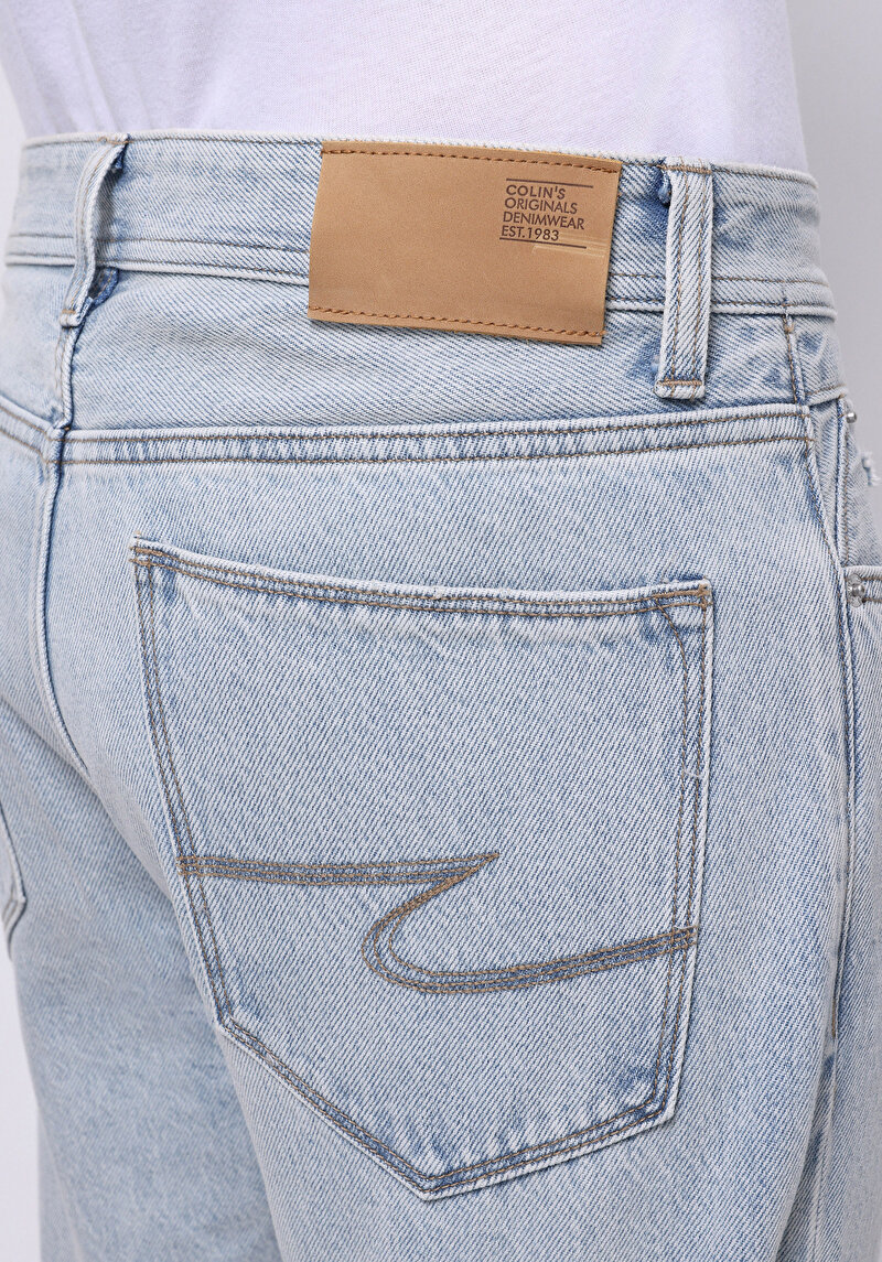 Afișați detalii pentru Pantaloni De Barbati Albastru Regular Fit 067 Jack Cl1074754