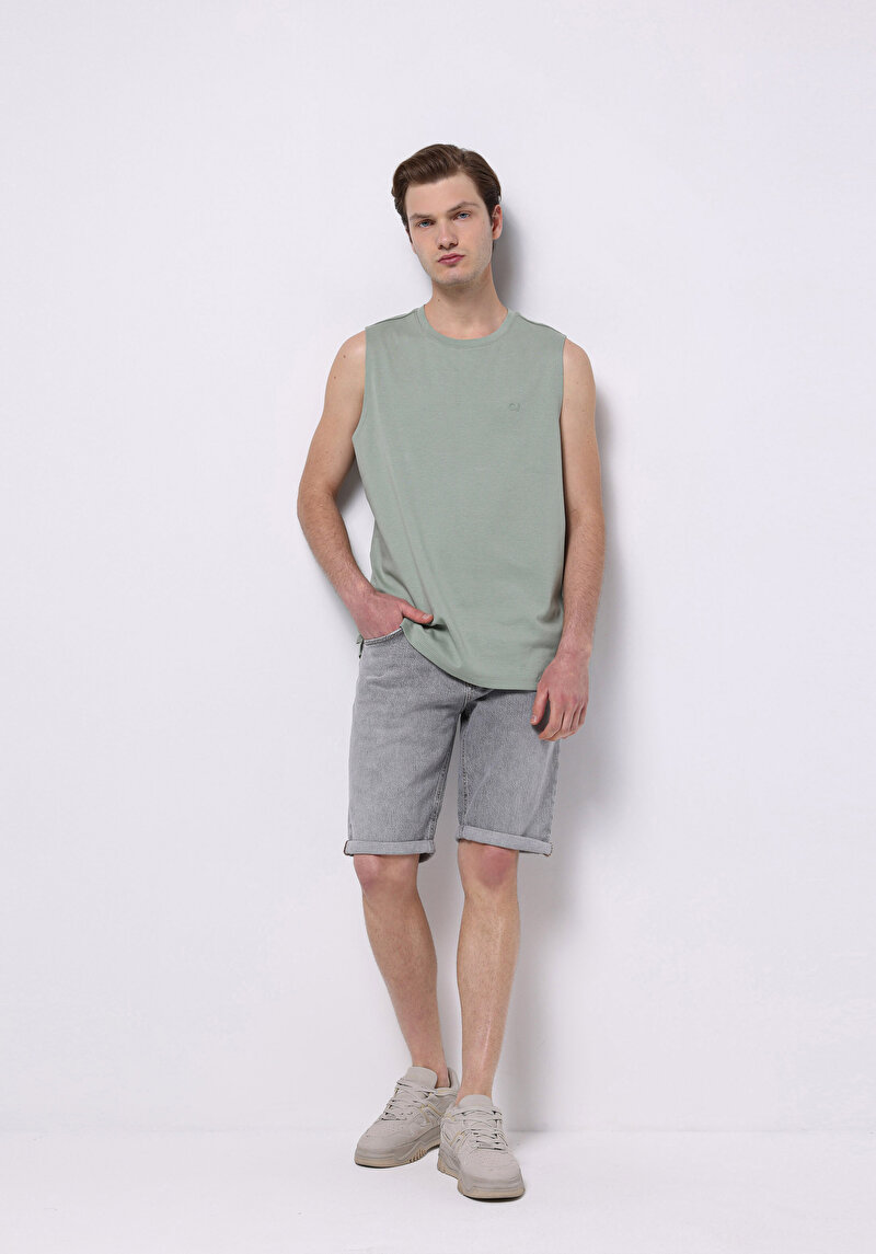 Imagine a Maiou De Barbati Verde Regular Fit Cl1075031