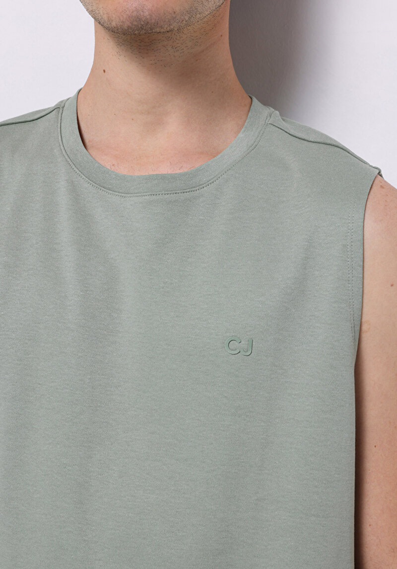 Imagine a Maiou De Barbati Verde Regular Fit Cl1075031