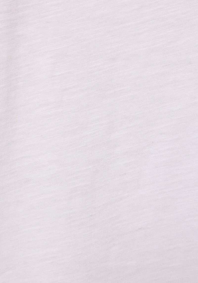 Imagine a Tricou Cu Maneca Scurta De Dama Alb Regular Fit  Cl1074318