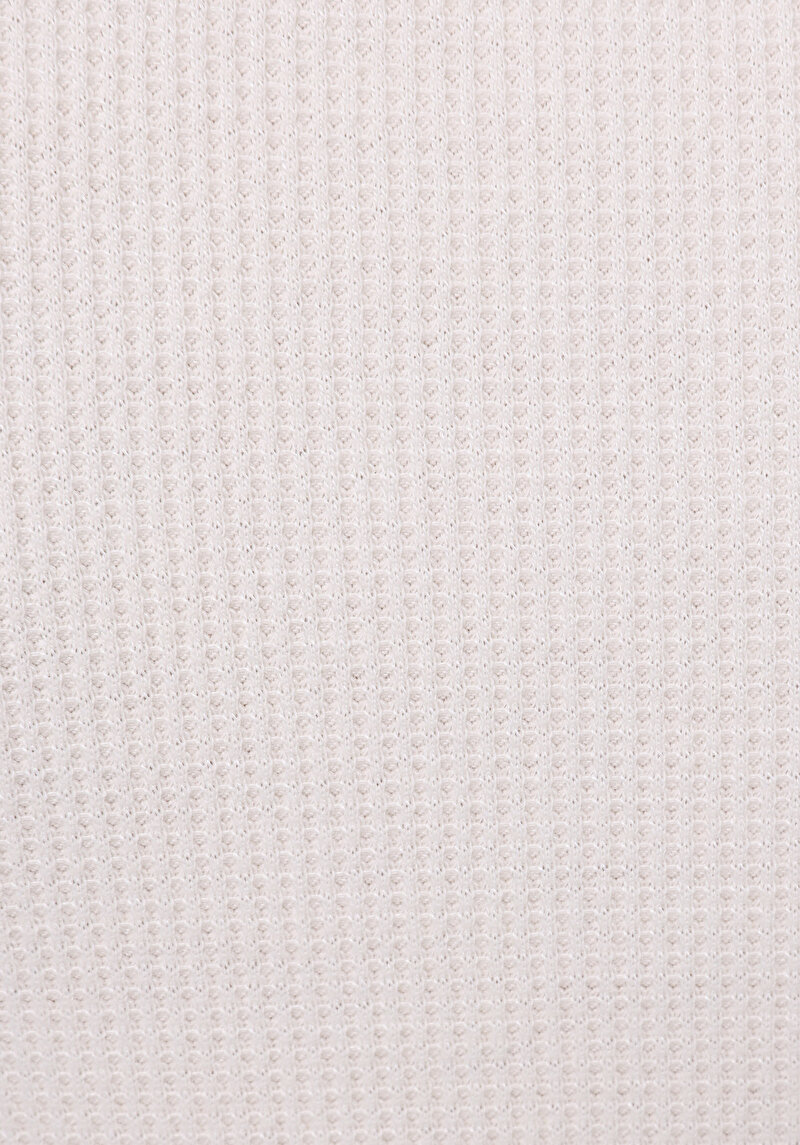 Imagine a Tricou Cu Maneca Scurta De Dama Ecru Slim Fit  Cl1074534