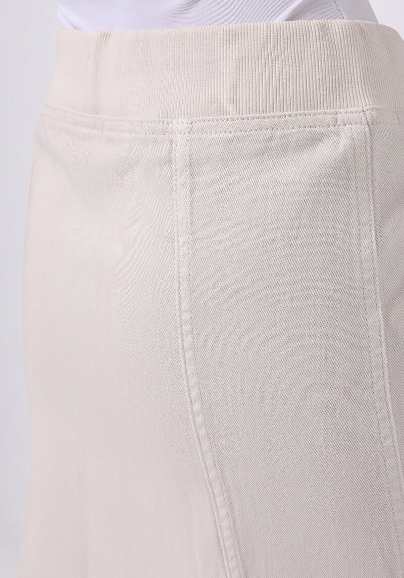 Afișați detalii pentru Mini Fustă Dreaptă Din Dantelă Bej Pentru Femei