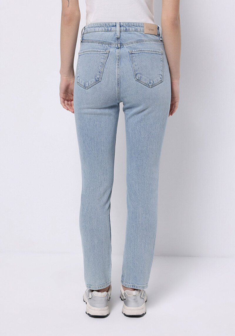 Imagine a Pantaloni De Dama Denim Slim Fit 703 Carla Cl1074856
