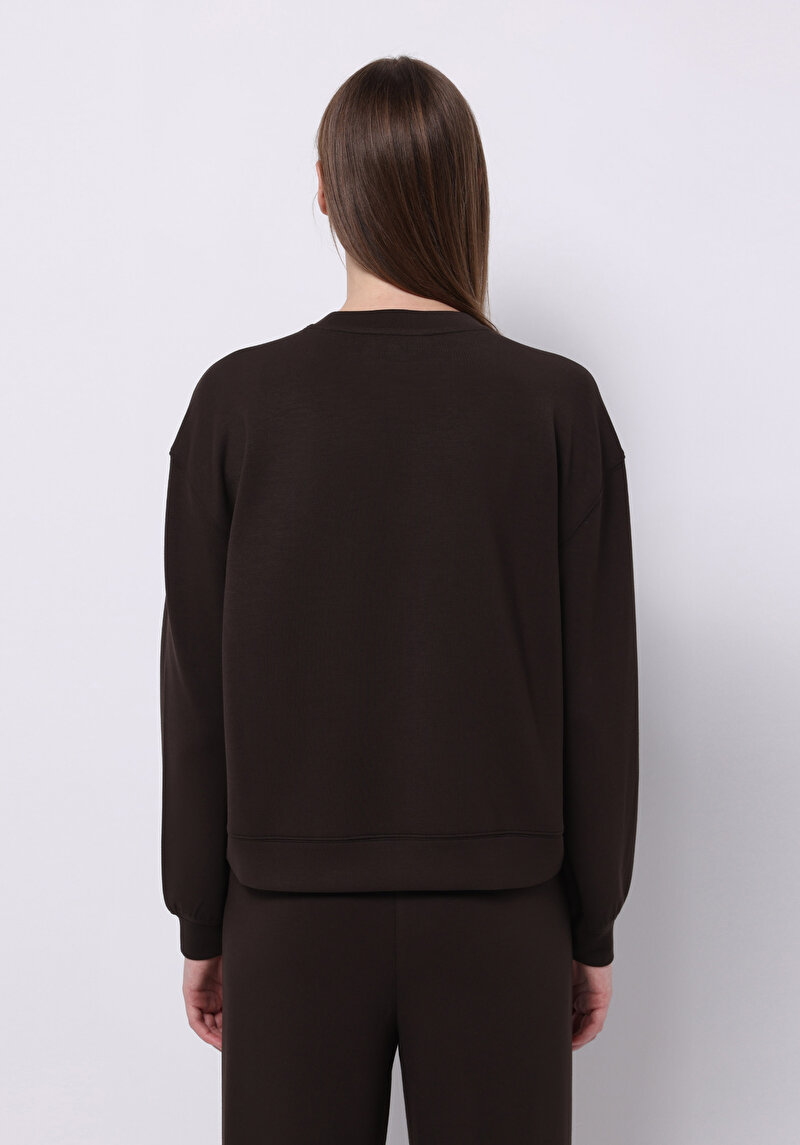 Imagine a Hanorac / Bluza De Dama Maro Regular Fit Cl1075536