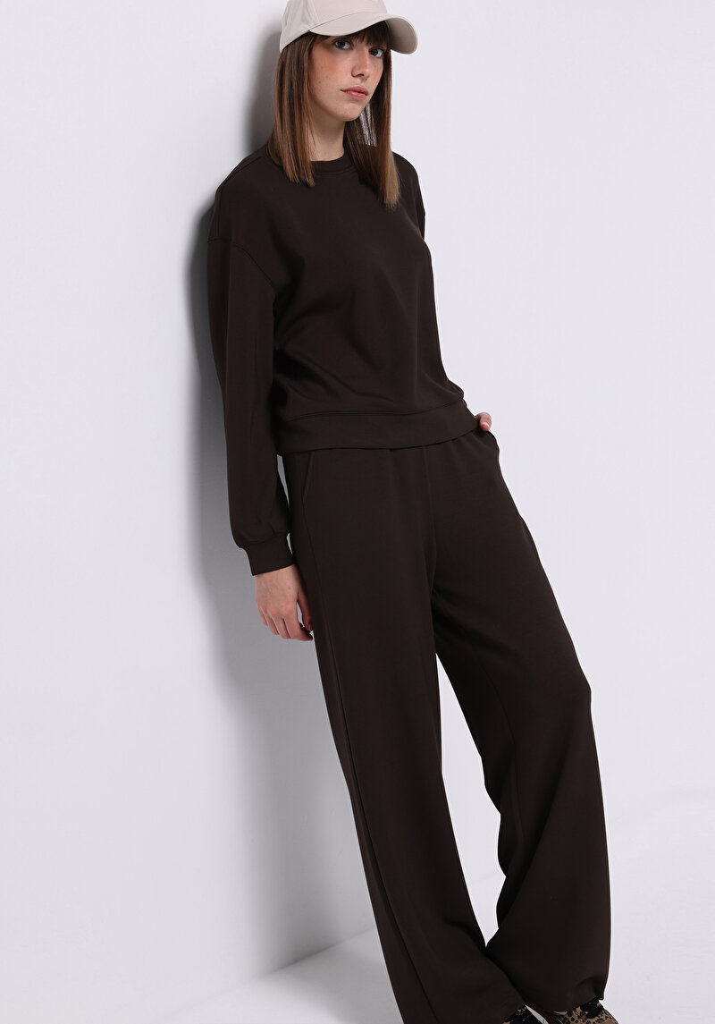 Imagine a Hanorac / Bluza De Dama Maro Regular Fit Cl1075536