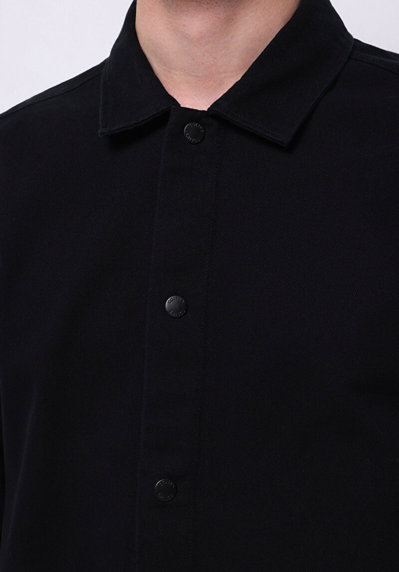 Afișați detalii pentru Jachetă De Barbati Negru Crop Fit  Cl1075308