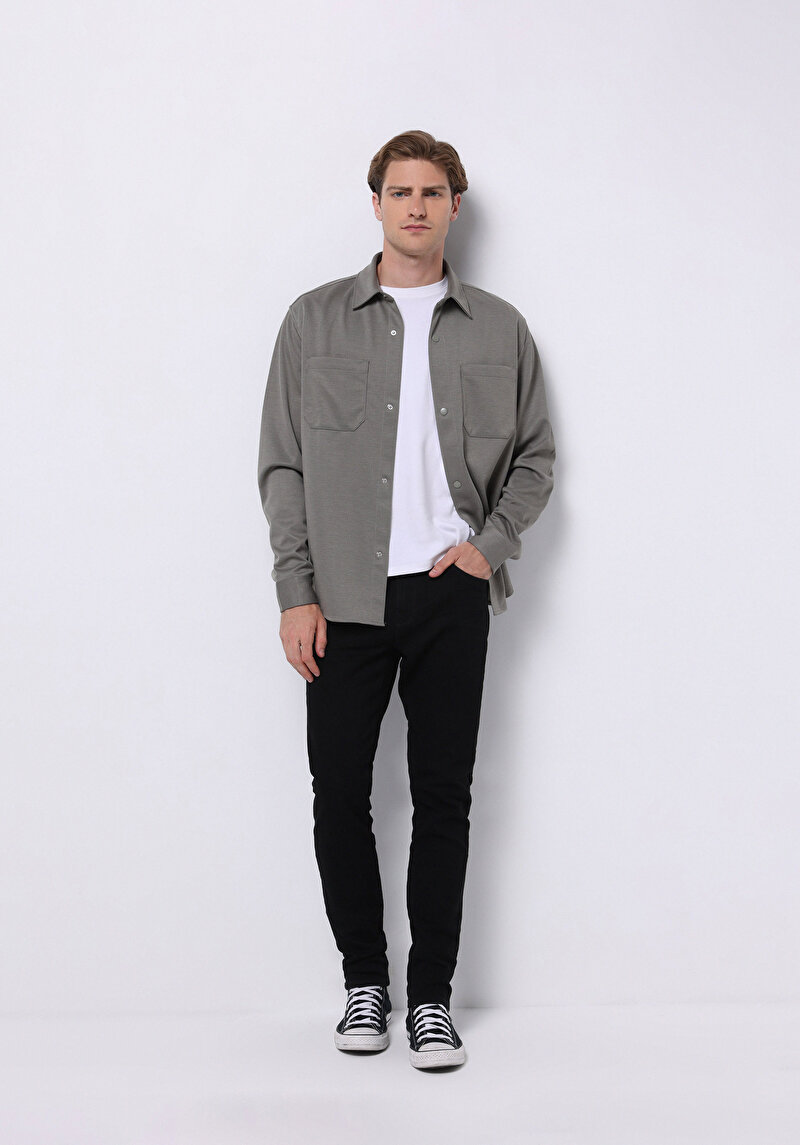 Imagine a Jachetă De Barbati Verde Regular Fit Cl1075640