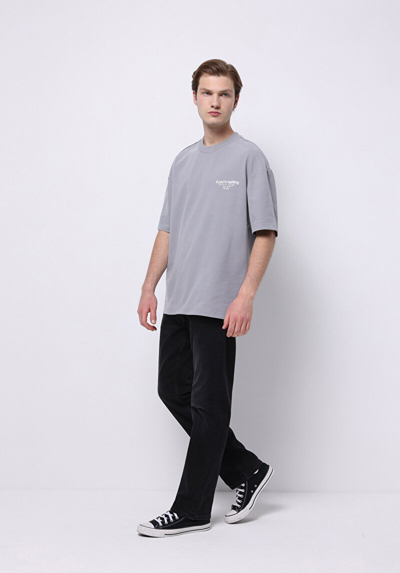 Imagine a Tricou Cu Maneca Scurta De Barbati Oversize Fit Cl1075385