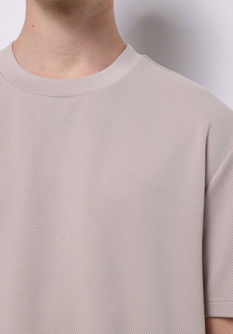 Imagine a Tricou Cu Maneca Scurta De Barbati Alb Comfort Fit Cl1075841