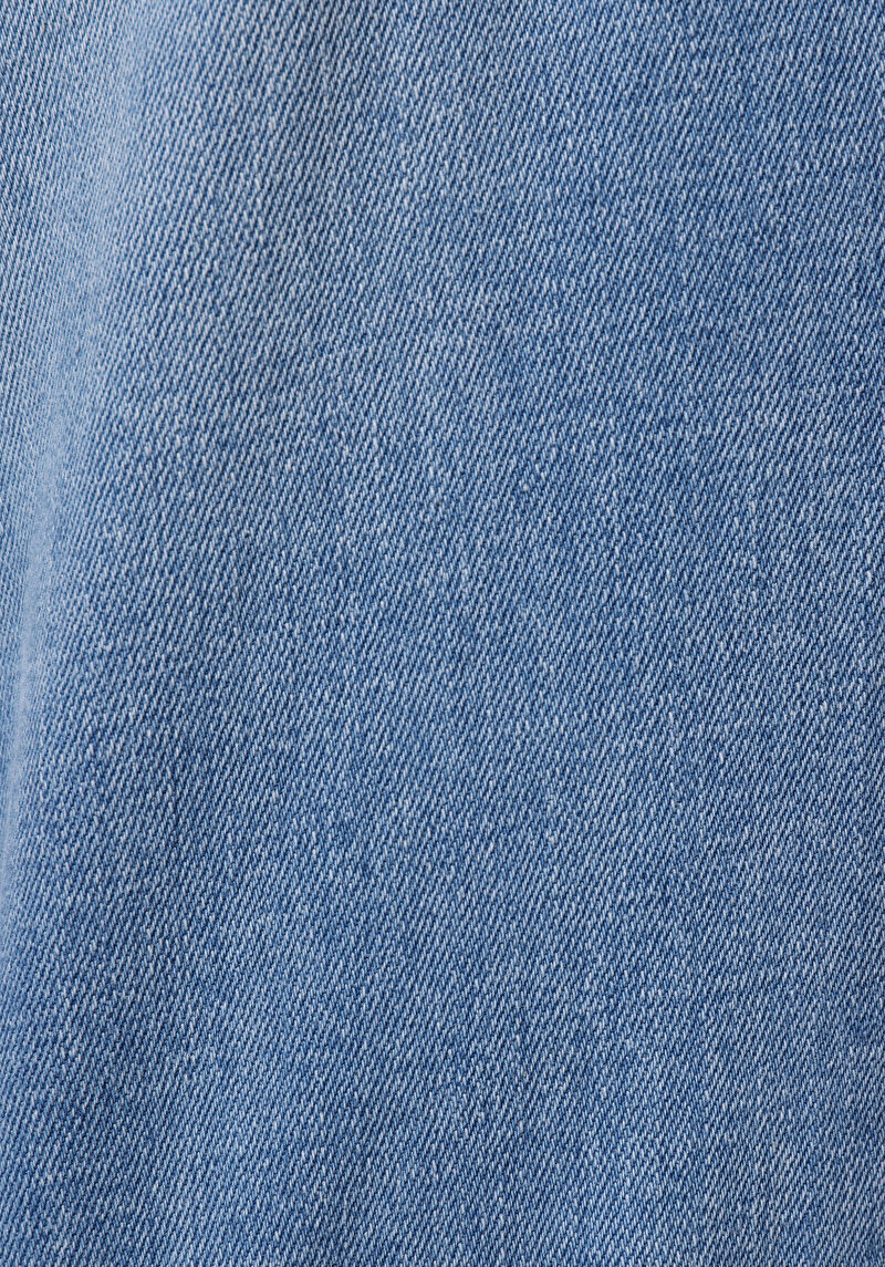 Afișați detalii pentru Blugi İndigo Pentru Bărbați Cu Talie Dreaptă Cu Talie Dreaptă