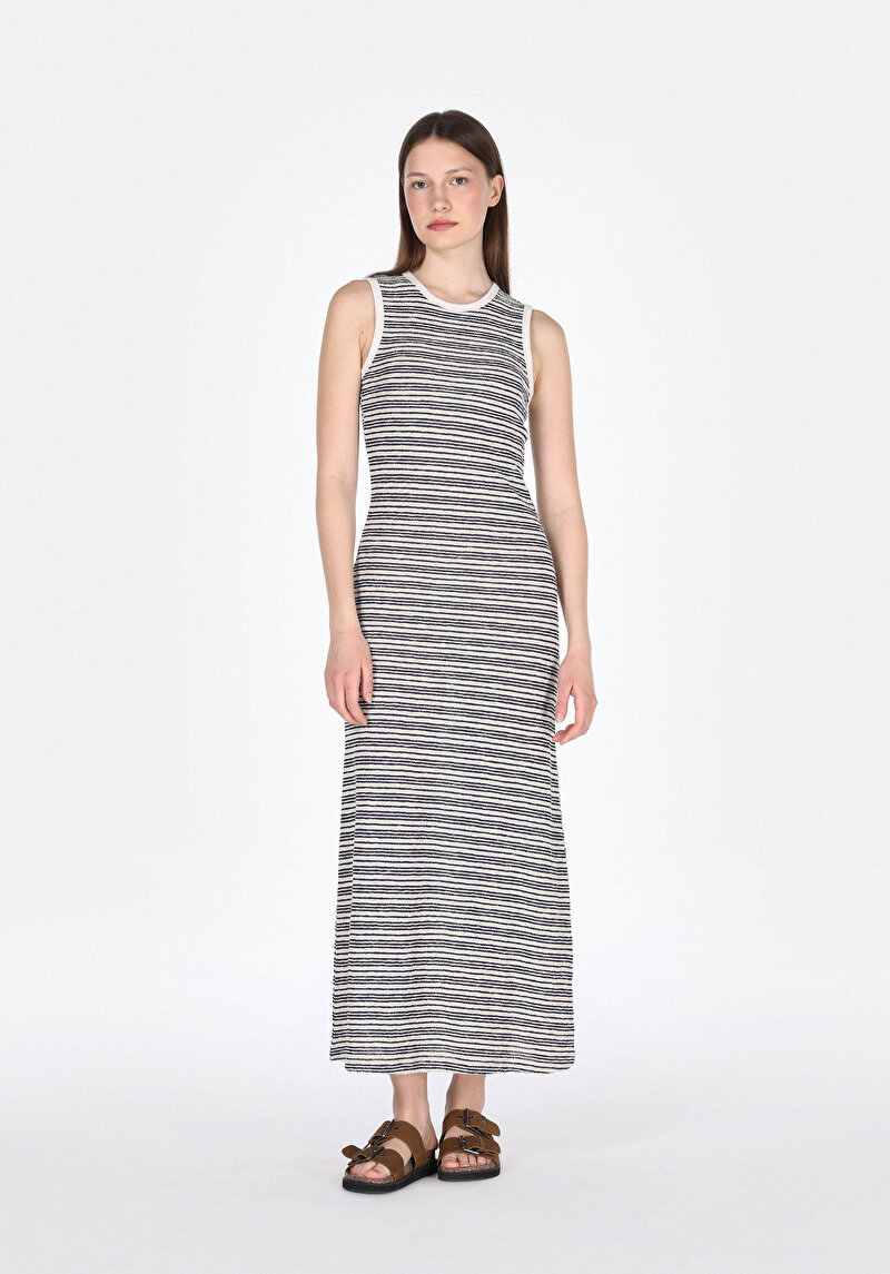 Imagine a Rochie De Dama Albastru Marin Slim Fit  Cl1072966