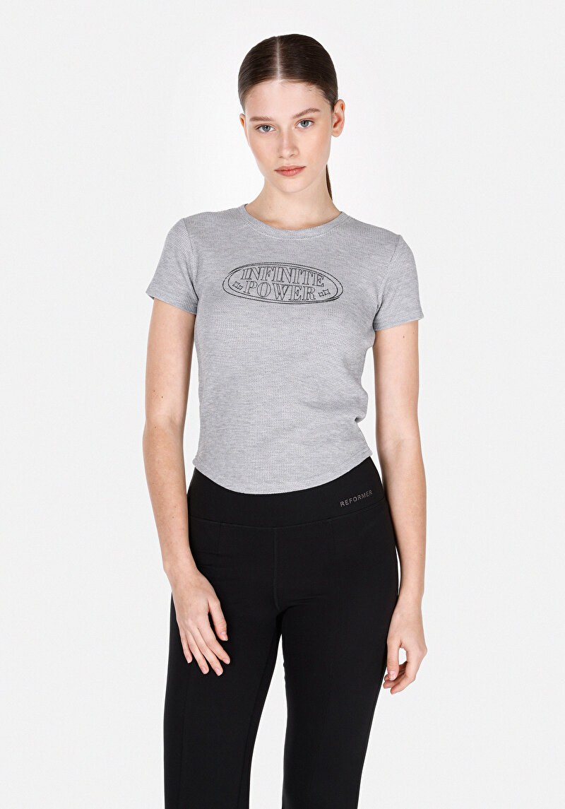 Imagine a Tricou Cu Maneca Scurta De Dama  Slim Fit  Cl1073147