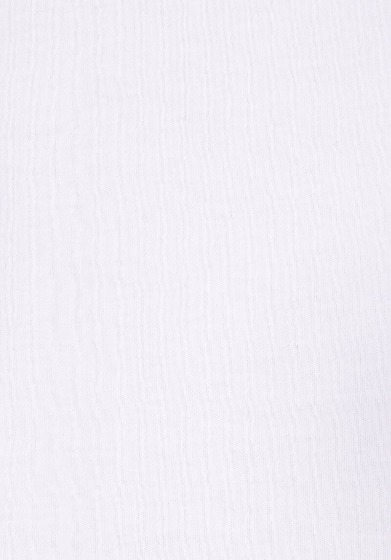 Imagine a Regular Fit Round Neck Drept Bărbați Alb Mânecă Scurtă Tricou