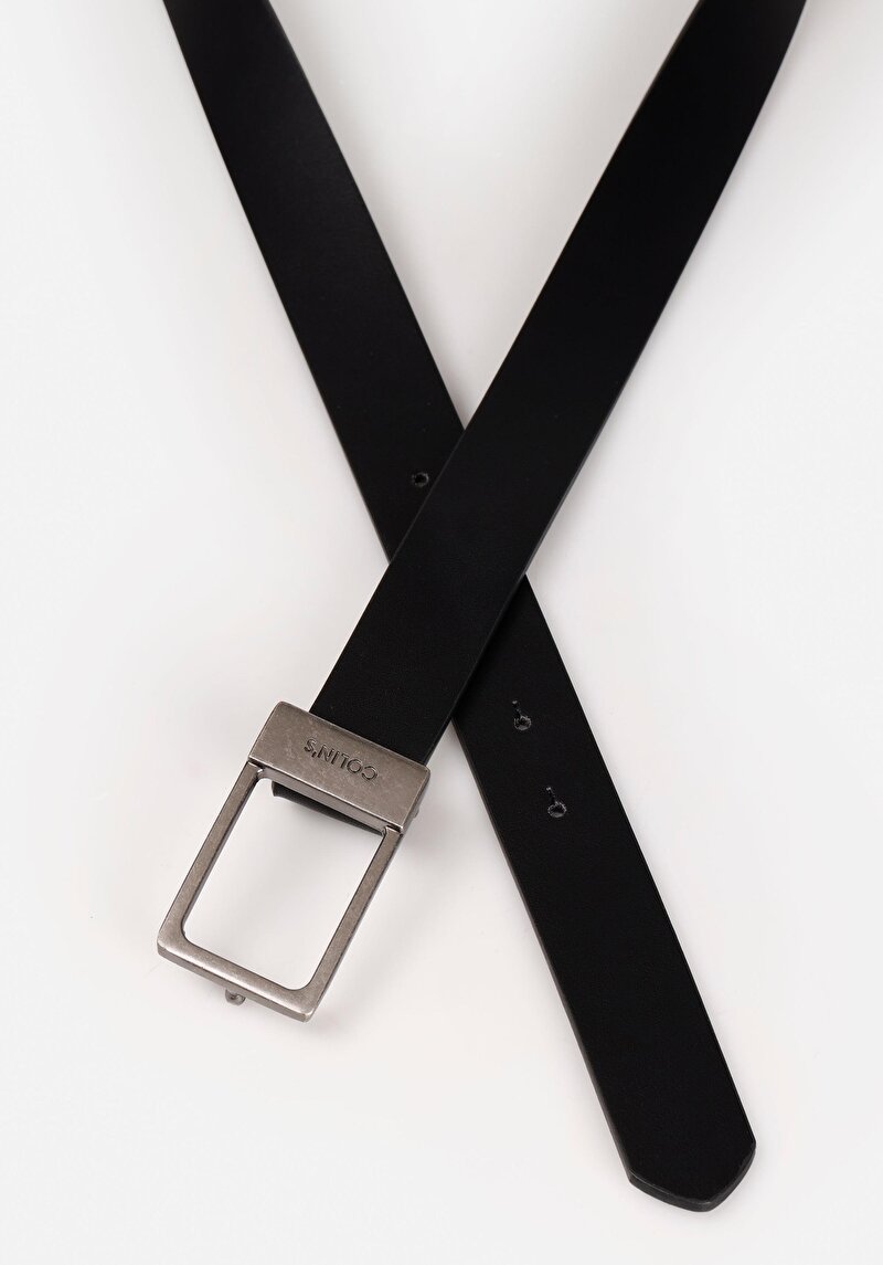 Afișați detalii pentru Curea De Barbati Negru Modern Fit  Cl1072667