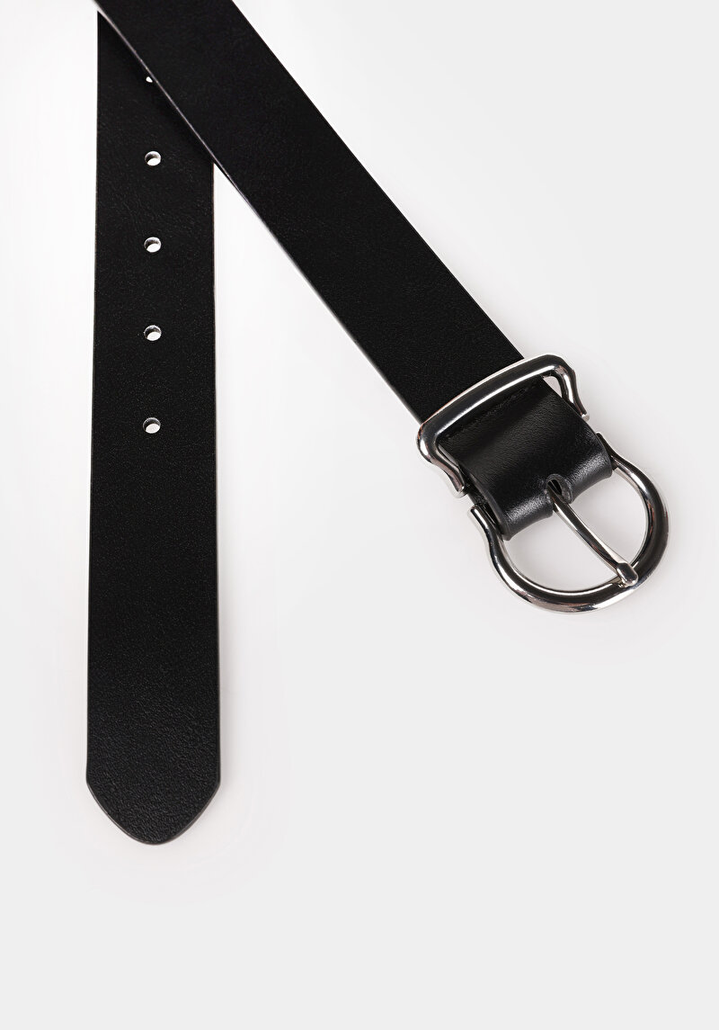 Afișați detalii pentru Curea De Dama Negru Modern Fit  Cl1073651