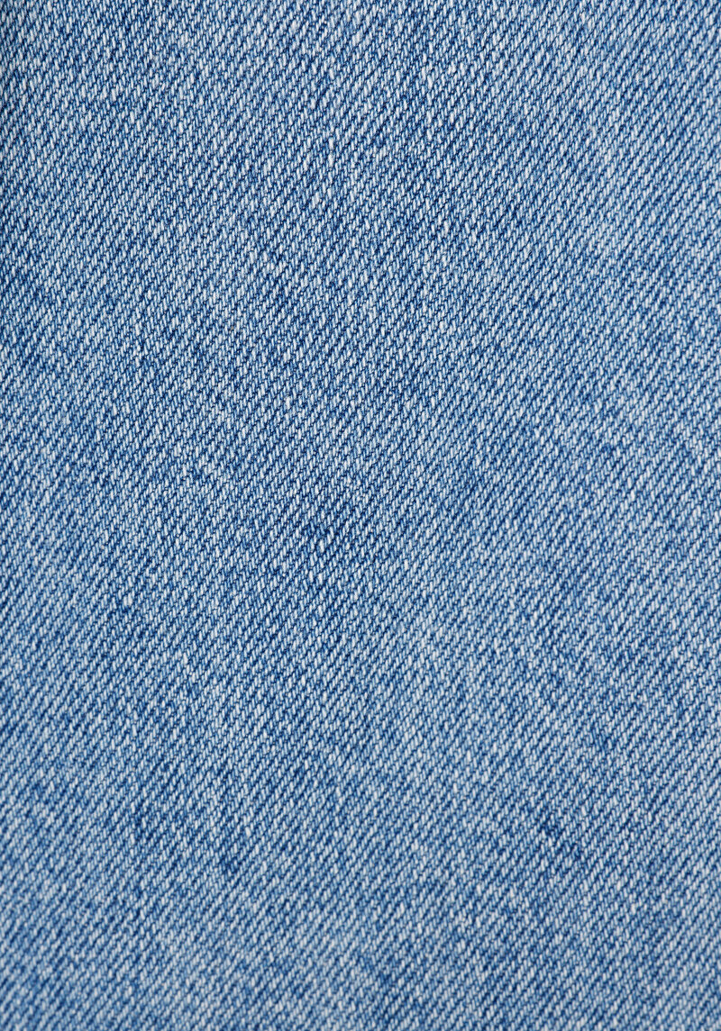 Afișați detalii pentru Regular Fit Talie Medie Picior Drept Blugi Din Denim Pentru Bărbați