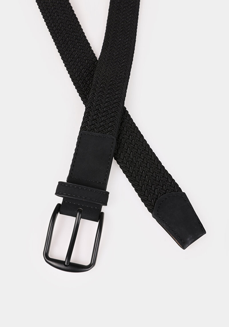 Afișați detalii pentru Curea De Barbati Negru Modern Fit  Cl1073791