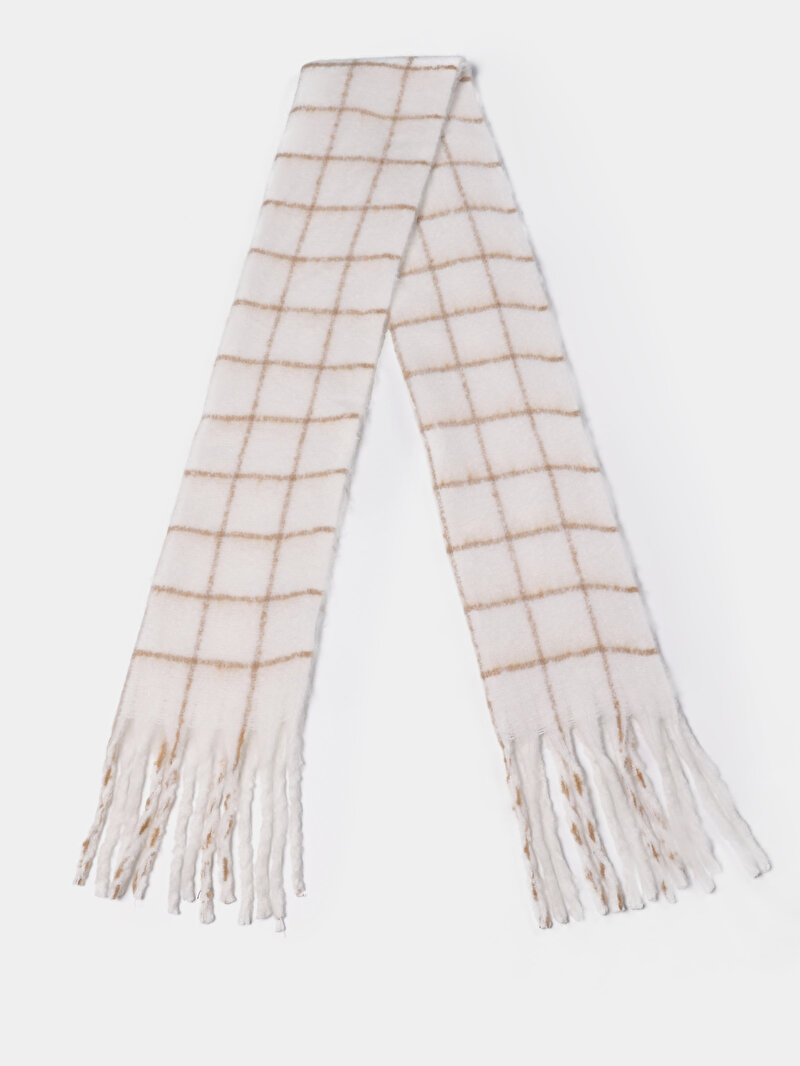 Imagine a Esarfa De Dama Ecru Modern Fit  Cl1077031