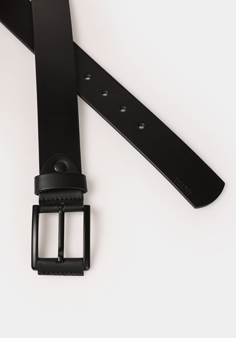 Afișați detalii pentru Curea De Barbati Negru Modern Fit  Cl1076028